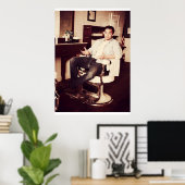 Jake Johnson Actor Poster (Heimbüro)