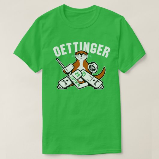 Jake Oettinger Otter TShirt (Design vorne)