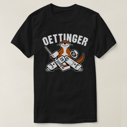 Jake Oettinger Otter TShirt 2 (Design vorne)