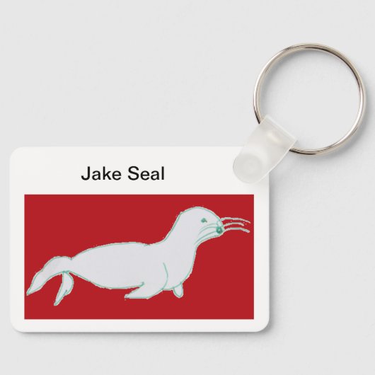 Jake Seal Identitätsanhänger Schlüsselanhänger (Vorderseite)