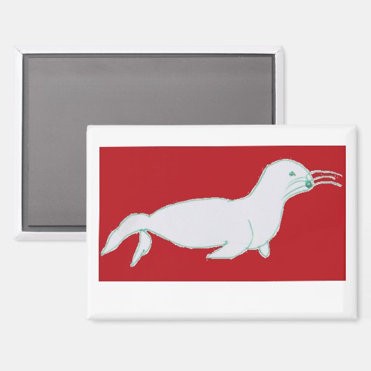 Jake Seal Magnet (Vorderseite/Rückseite)