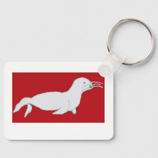 Jake Seal Metall-Schlüsselanhänger Schlüsselanhänger (Vorderseite)