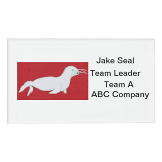 Jake Seal Namensschild Namenschild