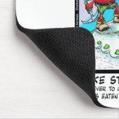 Jake Strawberry Funny Dessert Geschenke & Links Mousepad (Ecke)