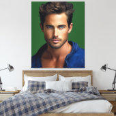Jake - Valentinas VIP Leinwanddruck (Insitu (Schlafzimmer))