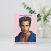 Jake - Valentinas VIP Postkarte (Stehend Vorderseite)