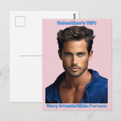 Jake - Valentinas VIP Postkarte (Vorne/Hinten)