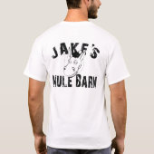 Jakes Maultier-Scheune T-Shirt (Rückseite)