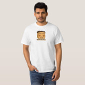 Jakes Toastie weiße T - Shirt-Männer T-Shirt (Vorne ganz)