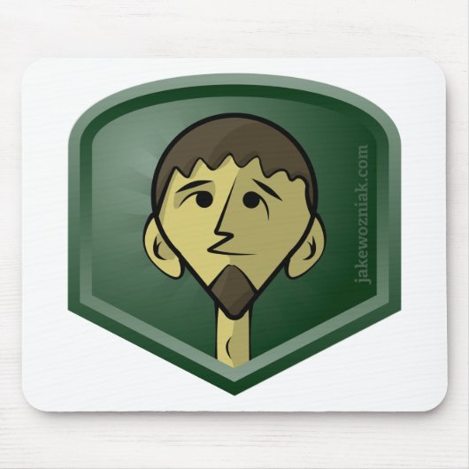 JakeWozniak.com Mousepad (Vorne)