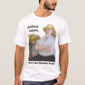 "Jakey sagt" PA-Holländer-Entwurf T-Shirt (Vorderseite)