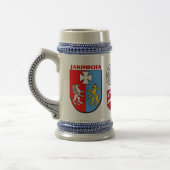 Jakimicha Stein Bierglas (Links)