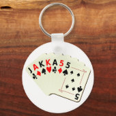 JAKKA55 Cards Schlüsselanhänger (Vorderseite)