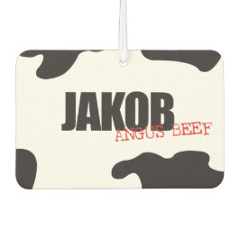 Jakob "Angus Beef" Trendy Air Freshener Autolufterfrischer