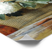 Jakob Bogdani Tulips Peonies und andere Blume Poster (Ecke)