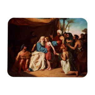 Jakob, der ablehnt, Benjamin, 1829 zu befreien (Ö Magnet