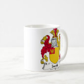 Jakob-Familienwappen Kaffeetasse (VorderseiteRechts)