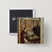 Jakob Fugger in seinem Büro, 1518 Button (Vorne & Hinten)