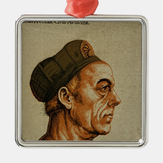 Jakob Fugger Ornament Aus Metall (Vorne)