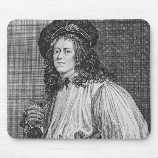 Jakob Hall, der berühmte Seil-Tänzer, 1792 Mousepad (Vorne)