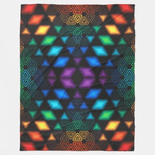 Jakob-Ladder Fleecedecke (Vorderseite)