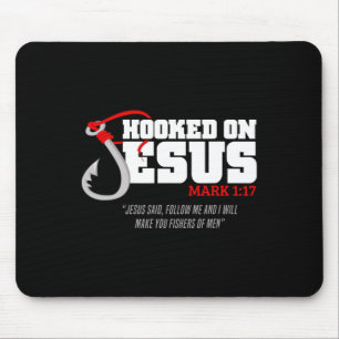 Jakob Mark 117 Religious Bible Verse - F Mousepad