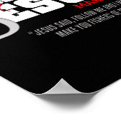 Jakob Mark 117 Religious Bible Verse - F Poster (Ecke)