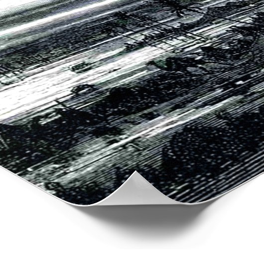 Jakob ringt mit dem Engel (Gen 32:24-32) Poster (Ecke)