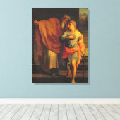 Jakob sendete seinen Sohn, Joseph Leinwanddruck (Insitu (Holzboden))