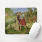 Jakob trifft Rachel, 1827 Mousepad (Mit Mouse)
