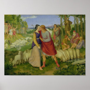 Jakob trifft Rachel, 1827 Poster