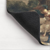 Jakob und der Engel Mousepad (Ecke)