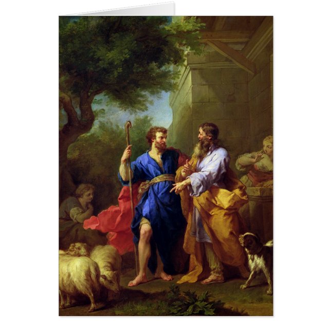 Jakob und Laban, bis 1737 (Vorne)