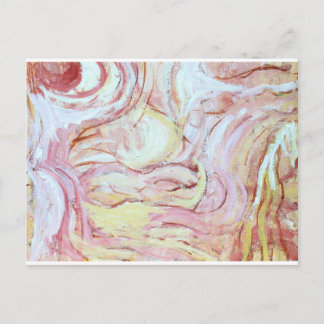 Jakob Wrestling mit dem Engel (abstrakte Malerei) Postkarte