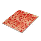 Jakobinische Blume Damask, Mandarin und Light Oran Fliese (Seite)