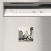 Jakob's Church, Ypres, Juni 1915 Magnet (In Situ (Geschirrspüler))