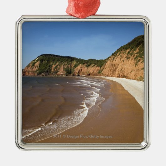 Jakobs Leiter-Bucht Silbernes Ornament (Vorne)
