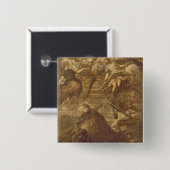 Jakobs Leiter (Öl auf Leinwand) Button (Vorne & Hinten)