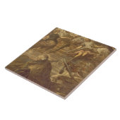 Jakobs Leiter (Öl auf Leinwand) Fliese (Seite)