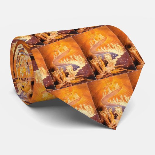 Jakobs Traum durch William Blake Krawatte (Gerollt)