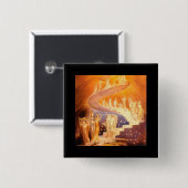 Jakobs Traum von William Blake Button (Vorne & Hinten)
