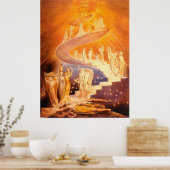 Jakob's Traum von William Blake Poster (Küche)
