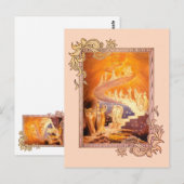 Jakob's Traum von William Blake Postkarte (Vorne/Hinten)