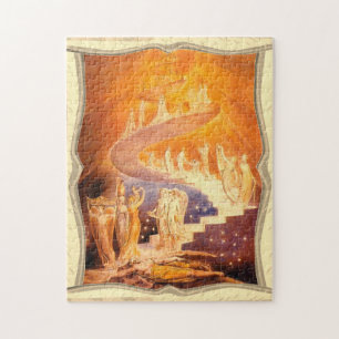 Jakob's Traum von William Blake Puzzle