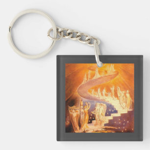 Jakobs Traum von William Blake Schlüsselanhänger
