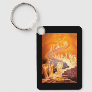 Jakobs Traum von William Blake Schlüsselanhänger