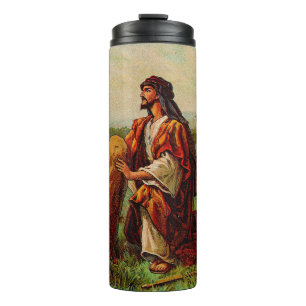 Jakobs Vision und Gottes Versprechen Thermosbecher