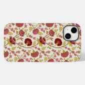 Jakobsbraun Muster Reds Pinks Gold Creme Case-Mate iPhone Hülle (Rückseite (Horizontal))