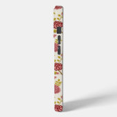 Jakobsbraun Muster Reds Pinks Gold Creme Case-Mate iPhone Hülle (Rückseite / Links)