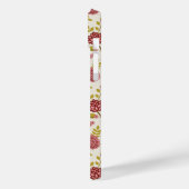 Jakobsbraun Muster Reds Pinks Gold Creme Case-Mate iPhone Hülle (Rückseite / Links)